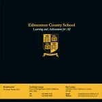 Edmonton County School Prospectus Back Page Edmonton County School Prospectus Back Page